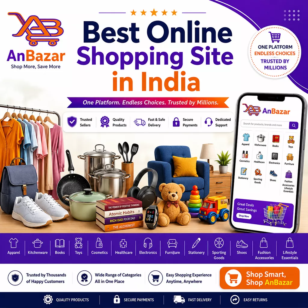 Best Online Shopping Site in India – Shop Quality Products at Anbazar