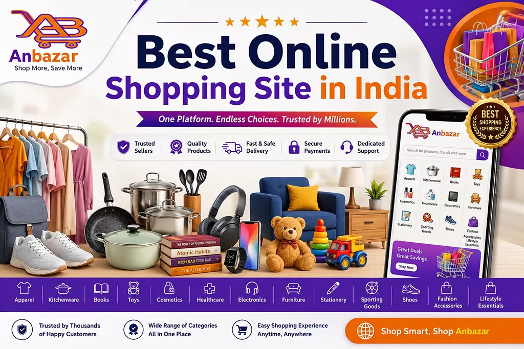 Best Online Shopping Site in India – Shop Quality Products at Anbazar