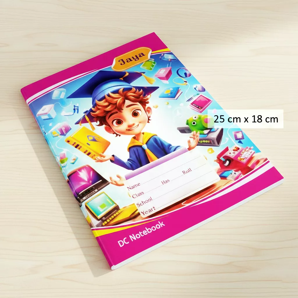 Workout Book JAYA DC Notebook Pack of 6 (120 Pages)