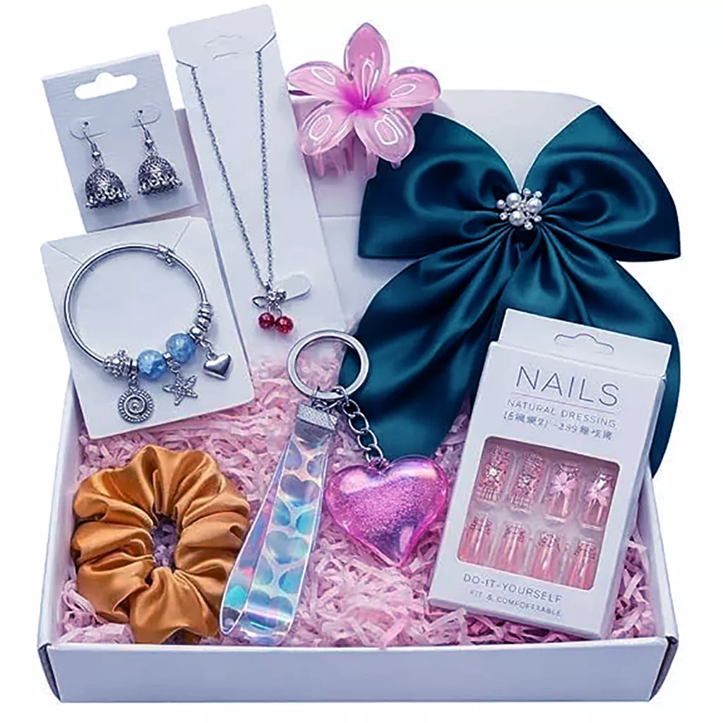 Gift Set for Women Zevarna 8-Piece Fashion Jewelry Accessories Kit