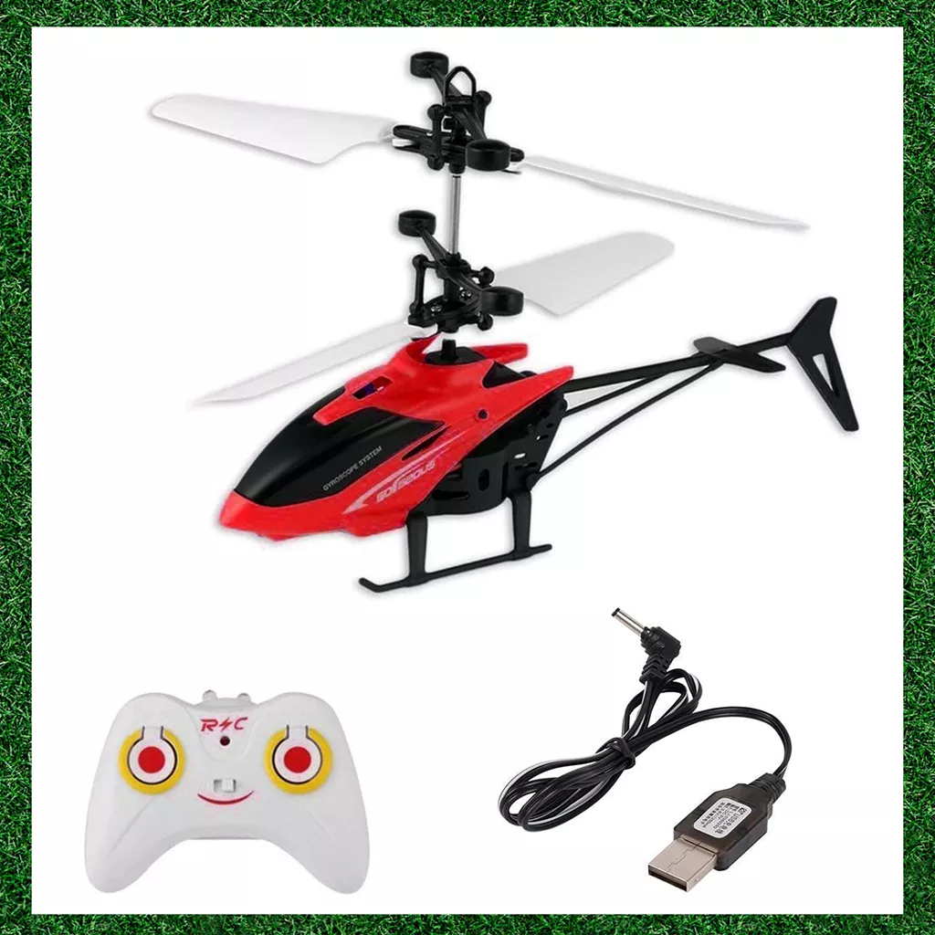 Helicopter Toys for Kids Generic RC Flying Helicopter with 3D Lights