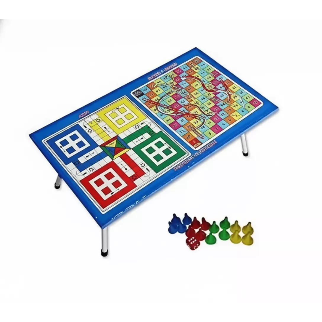 Kids Board Game B.K. Multipurpose Study Table with Ludo 1Pc