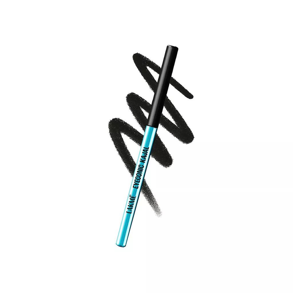 Lakme Eyeconic Kajal Waterproof Smudge Proof Black 0.35g