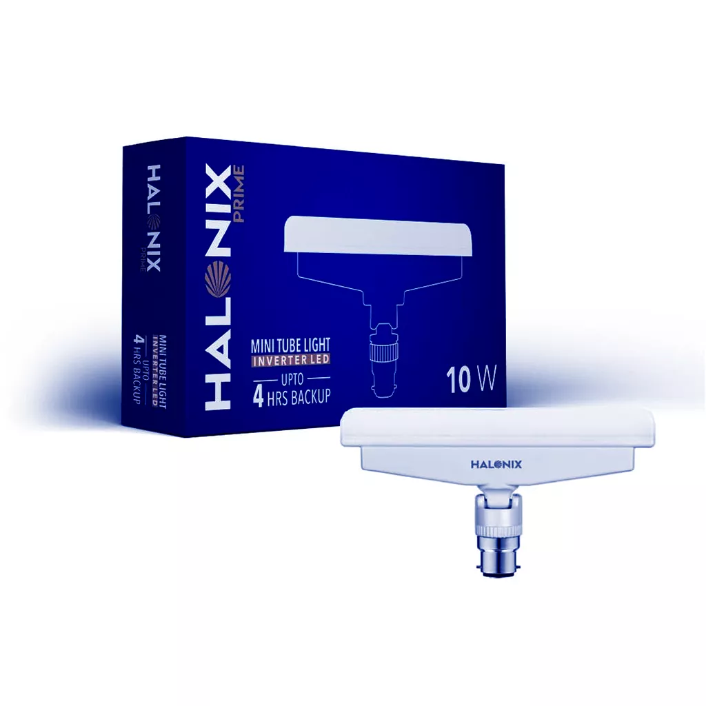 LED Light Bulbs Halonix 10W Rechargeable Emergency Inverter Bulb 1Pc