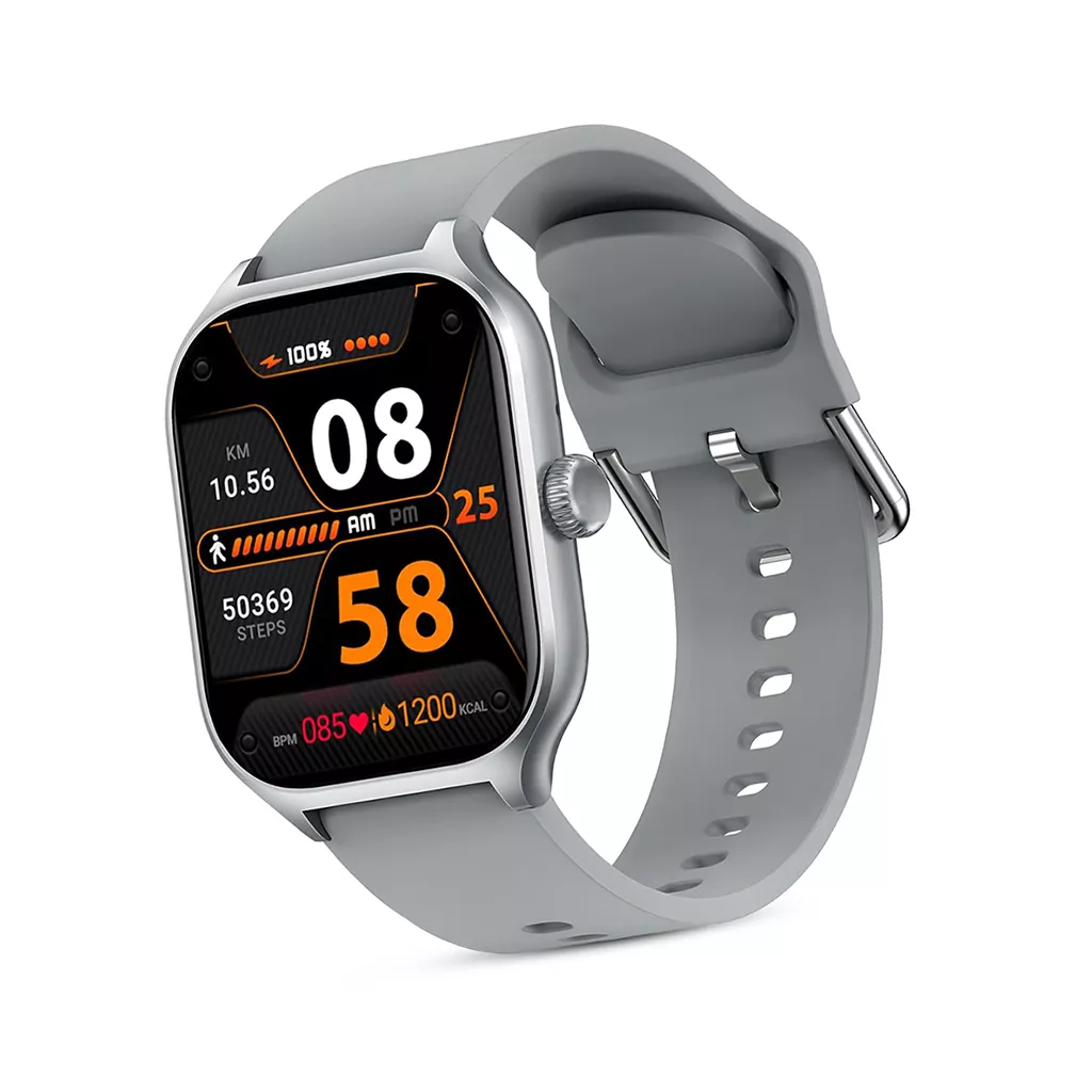 Smart Watch for Men PunnkFunnk H9 Bluetooth Calling Fitness Tracker Grey