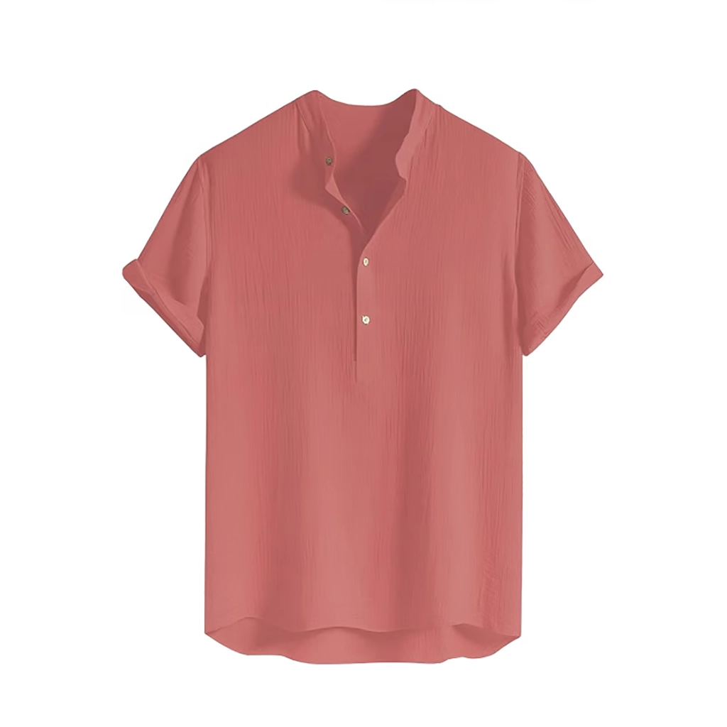 T-Shirt for Men Stylish Leriya Fashion Half Sleeve Casual Pink Regular Fit XL