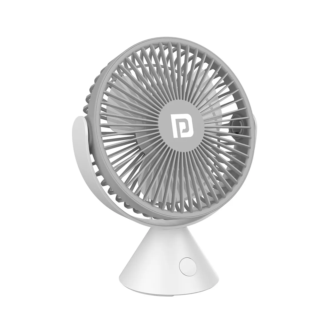 Portable Table Fan for Office Portronics Aero Breeze USB Rechargeable Fan